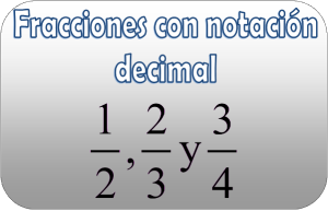 FraccionesDecimal