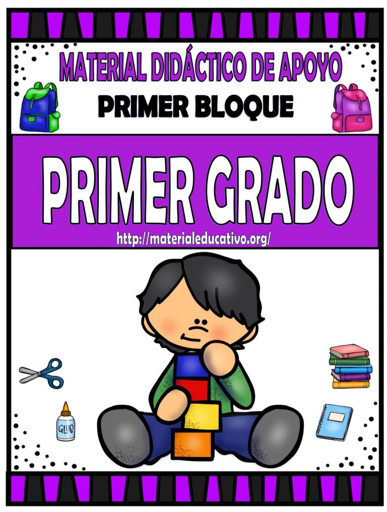 Material didáctico de apoyo del primer grado para el primer bloque ...