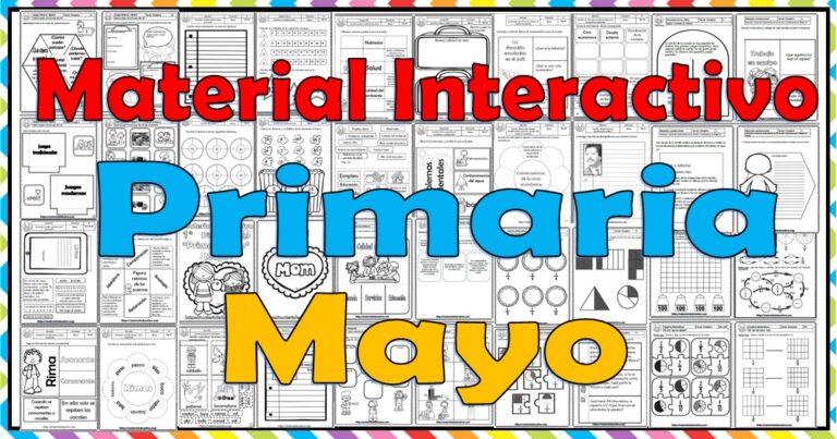 Material interactivo didáctico de todos los grados de primaria del mes ...