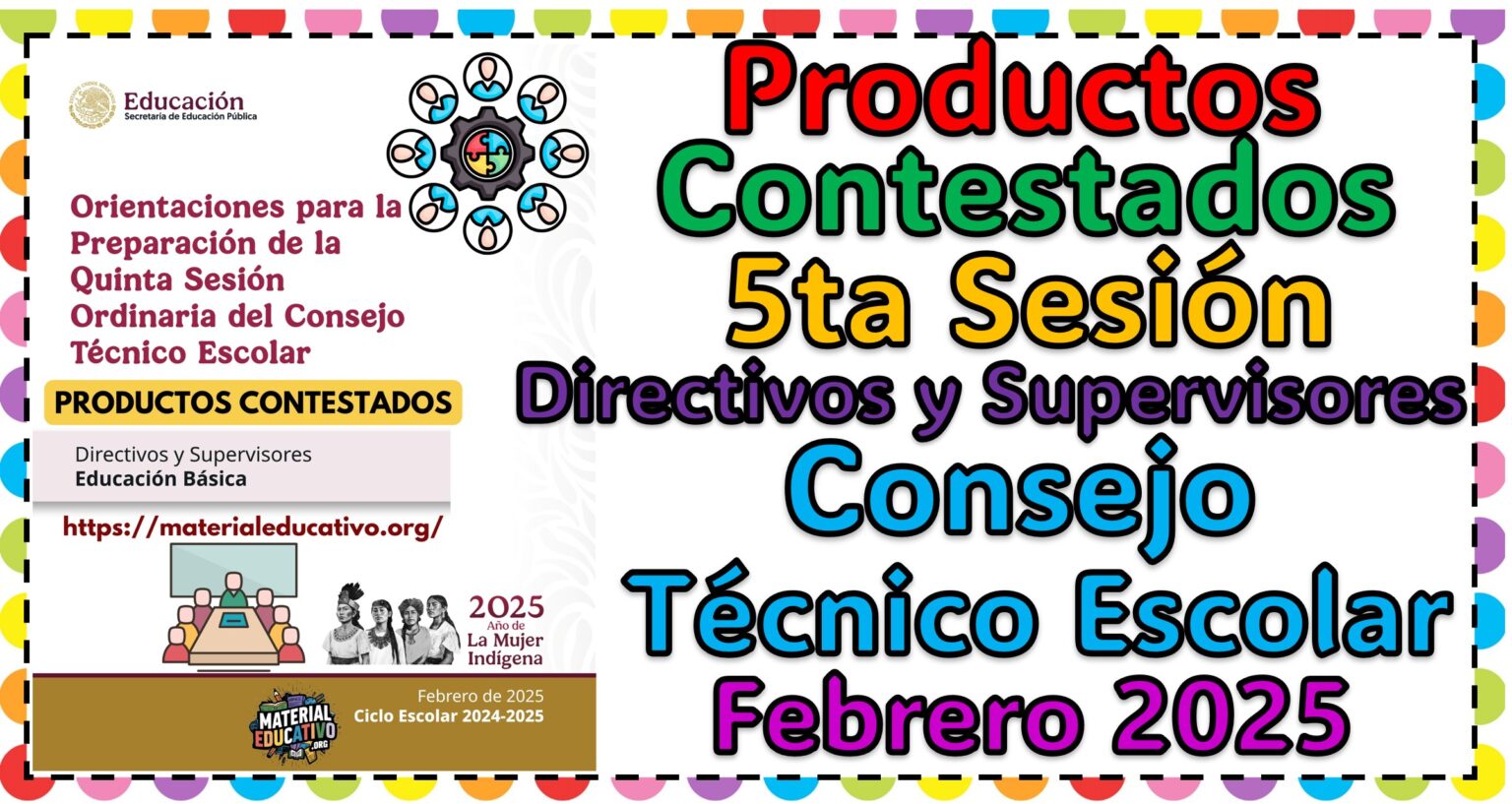 Productos Contestados Quinta Sesion Febrero 2025
