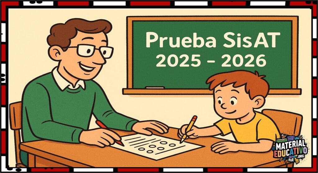 Prueba SisAT 2025 – 2026 en PDF lista para aplicar