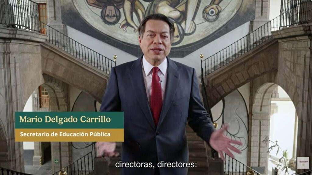 Video mensaje del Secretario de Educación Pública de la Primera Sesión Ordinaria del Consejo Técnico Escolar 2026-2027